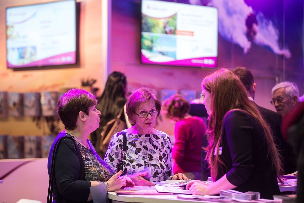 Zahlreiche Besucher hatten bereits am Freitag den Weg auf die Tourismus-Messe "Vakanz" gefunden, um sich auf der Suche nach Urlaubsideen inspirieren zu lassen.