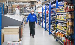 Wiedereröffnung Baumarkt  Batiself - COVID-19 - Foto: Pierre Matgé/Luxemburger Wort
