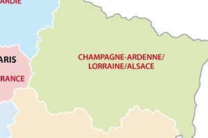 Les trois régions Champagne-Ardennes, Lorraine et Alsace ne font désormais plus qu'une.