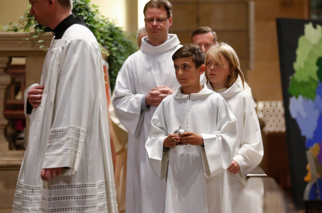 Messe für die neue Pfarrei "Dräilännereck Musel a Ganer Saint-Nicolas"