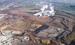 Insgesamt sechs Deponien unterschiedlicher Art befinden sich auf dem 150 Hektar großen Gelände zwischen Differdingen und Sassenheim. 