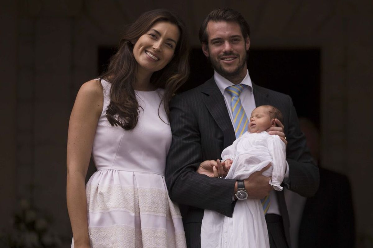 Célébration religieuse du Baptême de la princesse Amalia à la chapelle de Saint-Ferréol à Lorgues.