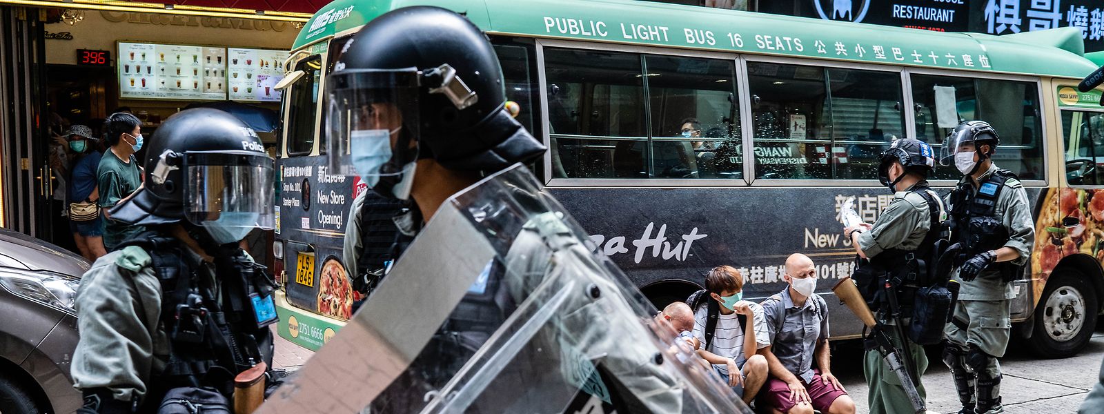 Peking geht mit aller Härte gegen Bürgerrechtler in Hongkong vor.