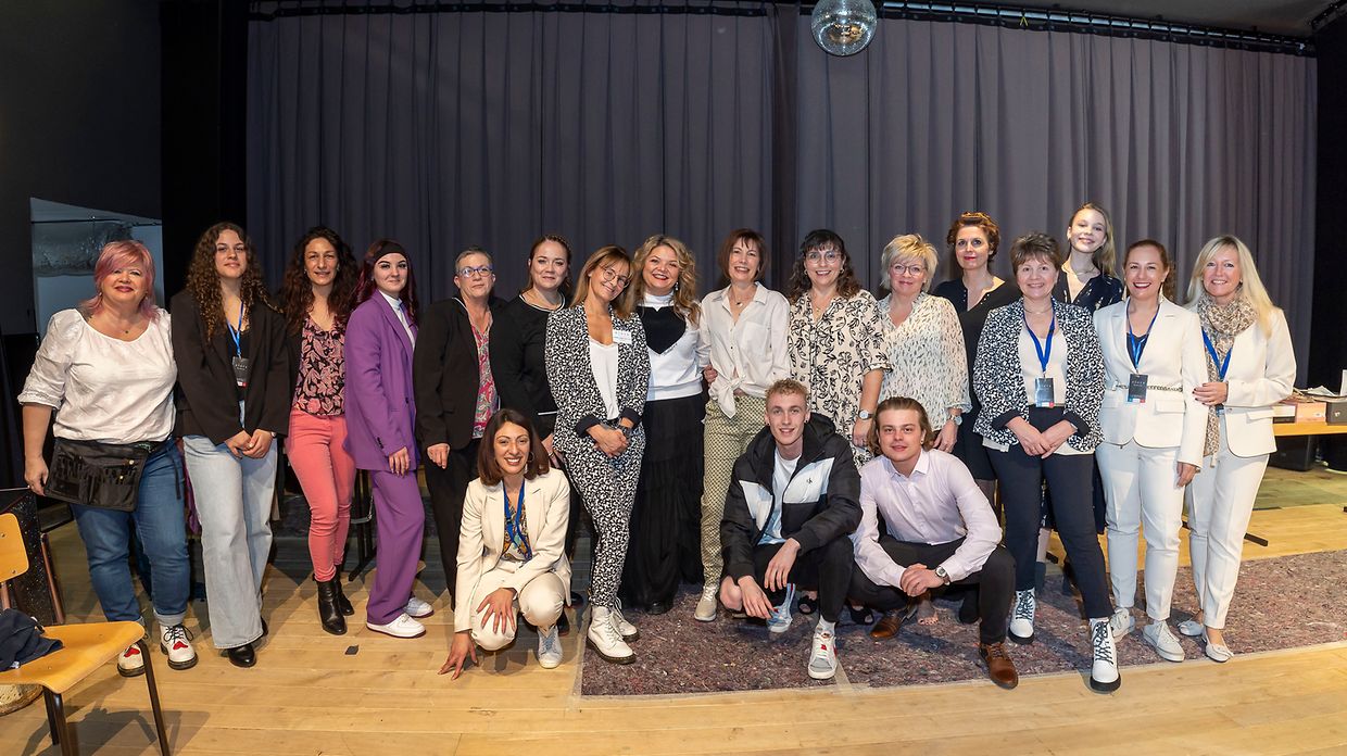 ELORA - The Only One - défilé de mode - collection prêt à porter printemps 2023 - Sanem - Kulturschapp Ehlerange - 25/02/2023 - photo: claude piscitelli