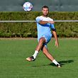 Mickael Garos, Racing Luxembourg.  Football: Training Racing Luxembourg.  Stade Camille Polfer, Luxembourg.  Photo: Stéphane Guillaume