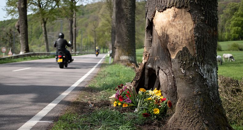 Im Jahr 2020 sind sieben Motorradfahrer auf den Straßen Luxemburgs tödlich verunglückt.