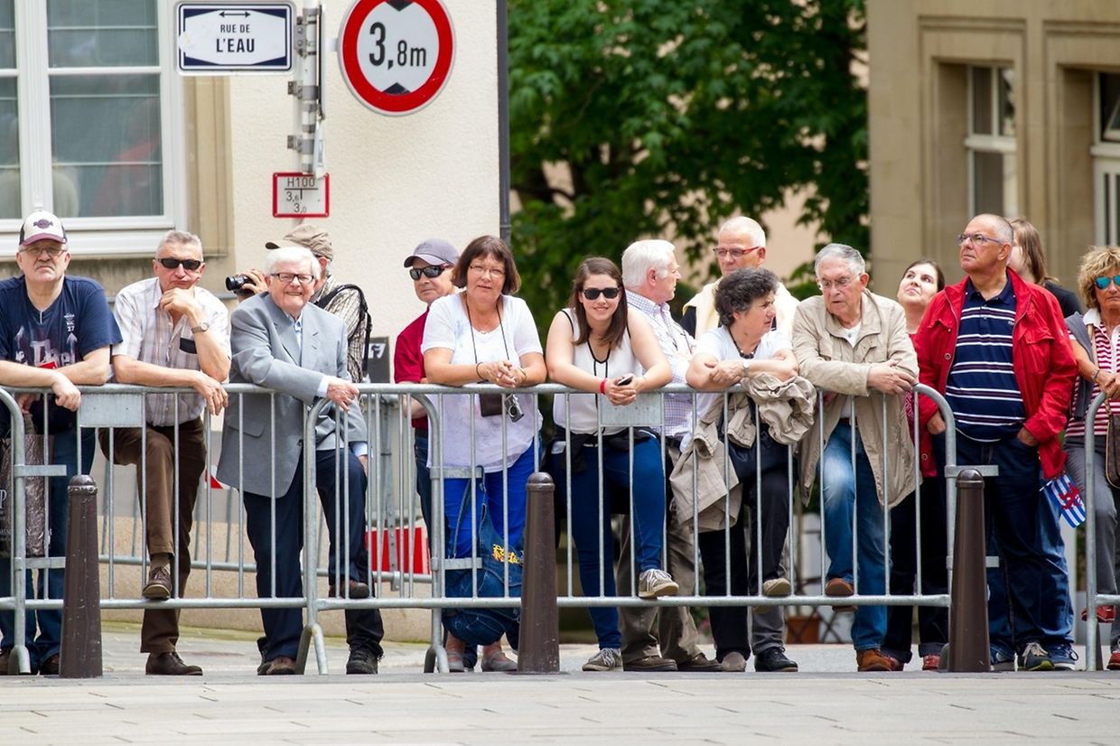 Die feierliche Wachablösung am Mittwochnachmittag.