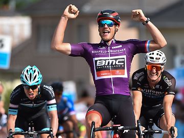 Erste Etappe der SkodaTour: Drucker gewinnt und ist Gesamtführender