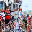 Greg Van Avermaet (B/BMC) siegt vor seinem Teamkollegen Jempy Drucker (BMC).