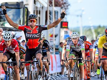 Zweite Etappe der SkodaTour: Van Avermaet reizt Drucker