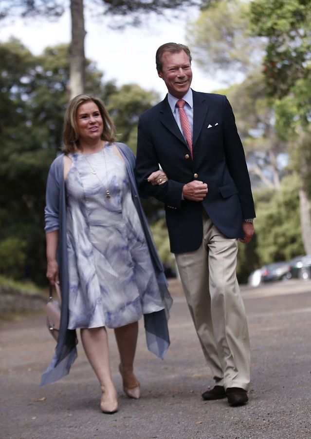 Célébration religieuse du Baptême de la princesse Amalia à la chapelle de Saint-Ferréol à Lorgues.