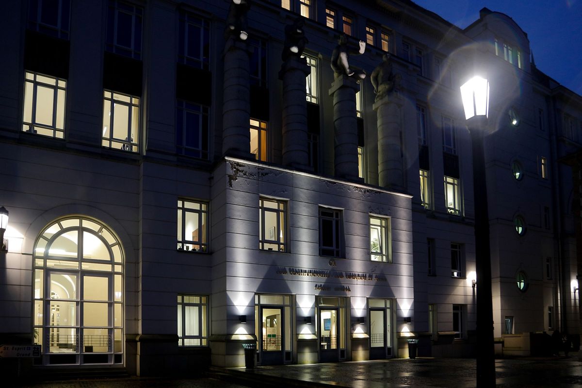 Court buildings in Luxembourg City, in a photo taken in February Photo: Anouk Antony