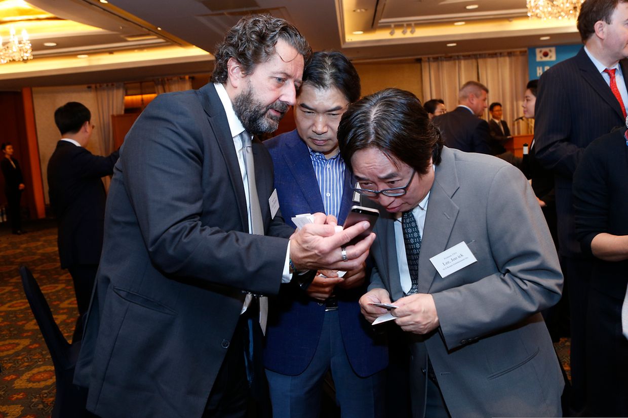 Auftakt der Wirtschaftsmission in Korea und Japan.