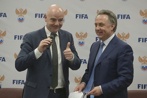 Fifa-Präsident lobt Russland: Infantino: 