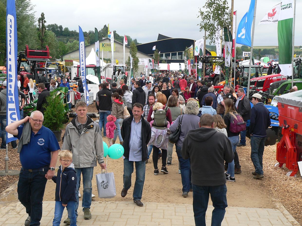 Die "Foire agricole" wusste den Regen am Samstag bereits mit einem abwechslungsreichen Show-Programm zur Nebensache werden zu lassen.
