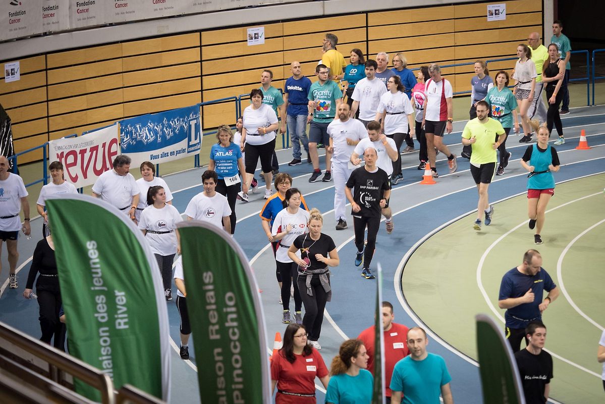 Laufen aus Solidarirät:  „Relais pour la Vie“ der Fondation Cancer, Coque