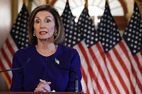 Die Vorsitzende des US-Repräsentantenhauses, Nancy Pelosi (D), kündigte den Schritt am Dienstagabend an.