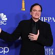 BEVERLY HILLS, CALIFORNIA - JANUARY 05: Quentin Tarantino poses in the press room during the 77th Annual Golden Globe Awards at The Beverly Hilton Hotel on January 05, 2020 in Beverly Hills, California.   Kevin Winter/Getty Images/AFP
== FOR NEWSPAPERS, INTERNET, TELCOS & TELEVISION USE ONLY ==
