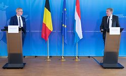 Politik, Pressekonferenz, Francois Bausch und Georges Gilkinet, Foto: Chris Karaba/Luxemburger Wort