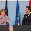 Visite officielle Angela Merkel, Xavier Bettel, Foto Lex Kleren