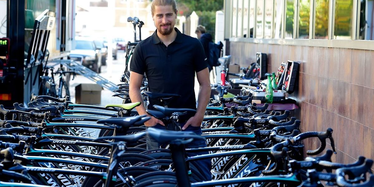 Sagan a plein d'idées et une multitude de vélos pour faire pétiller la saison 2017.