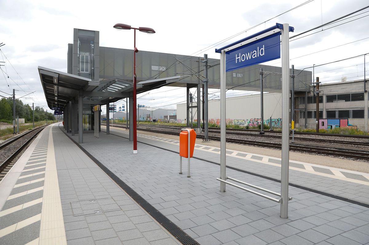 Howald train station, Luxembourg Photo: Anouk Antony