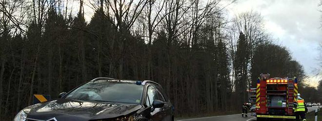 Der Unfall ereignete sich zwischen Senningerberg und Waldhof.