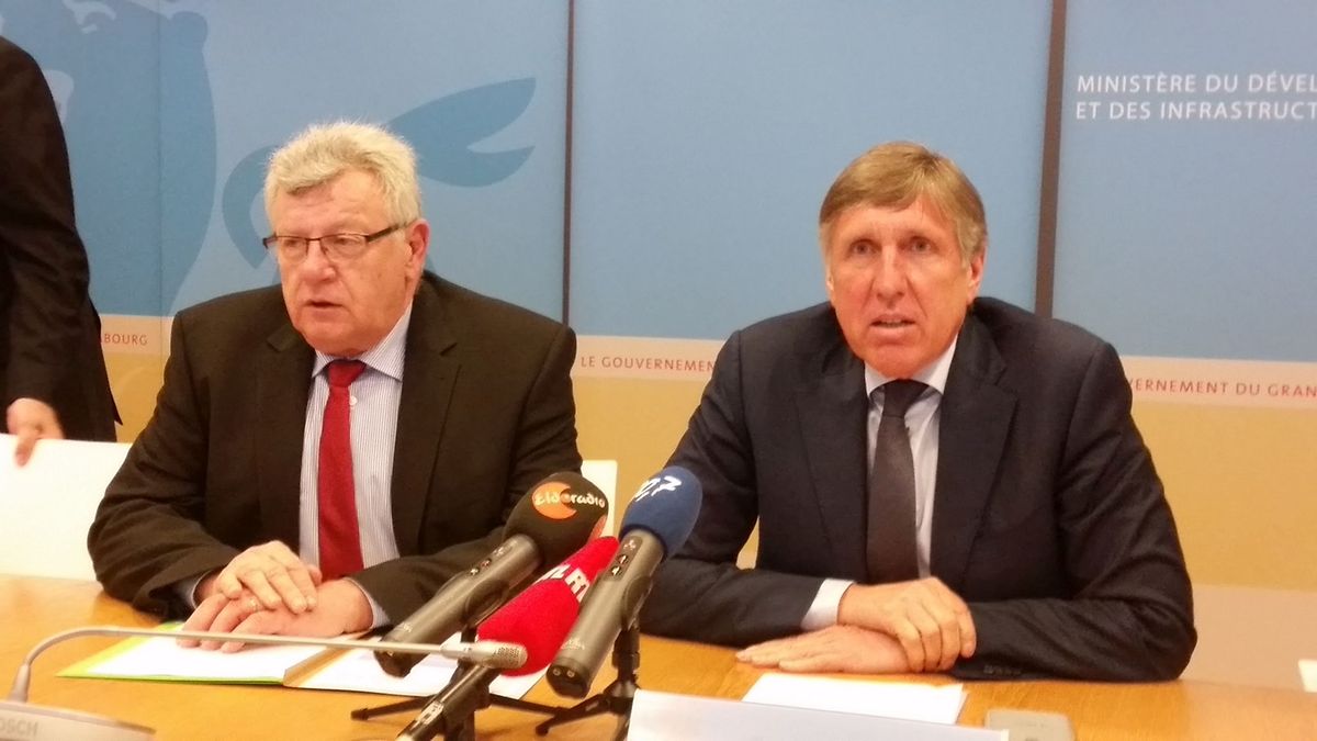 Christian Eckert, secrétaire d'Etat français chargé du Budget et des Comptes publics et François Bausch, ministre du Développement durable et  des Infrastructures sont d'accord pour mettre l'accent sur cinq projets de mobilité essentiels qu'ils cofinanceront. Reste à fixer le planning et la hauteur des montants.