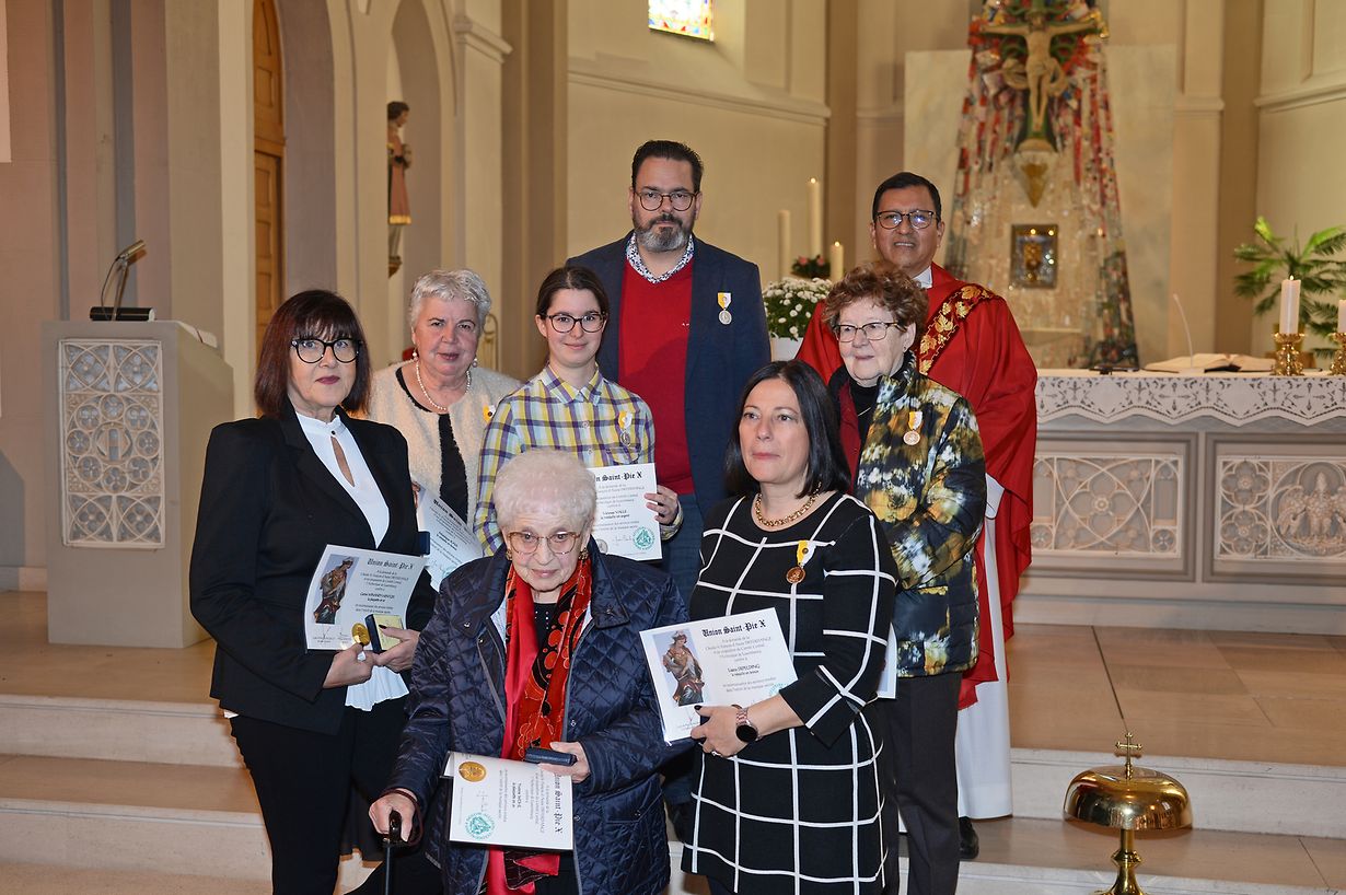 Caeciefeier Medailleverdeelung