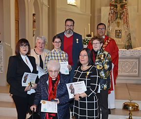 Caeciefeier Medailleverdeelung