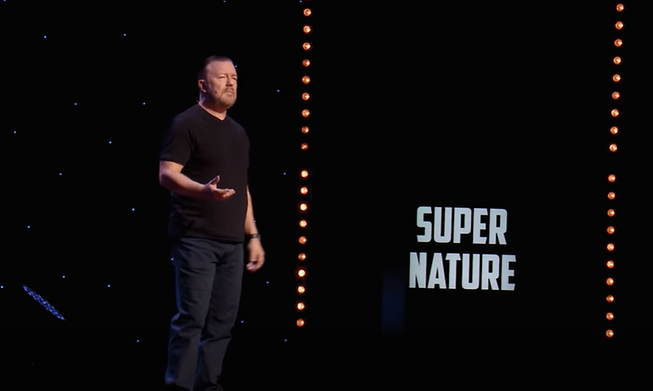 Ricky Gervais' new stand-up special on Netflix is about stand-up itself