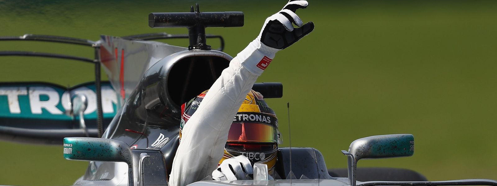 Hamilton venceu o seu terceiro Grande Prémio da temporada