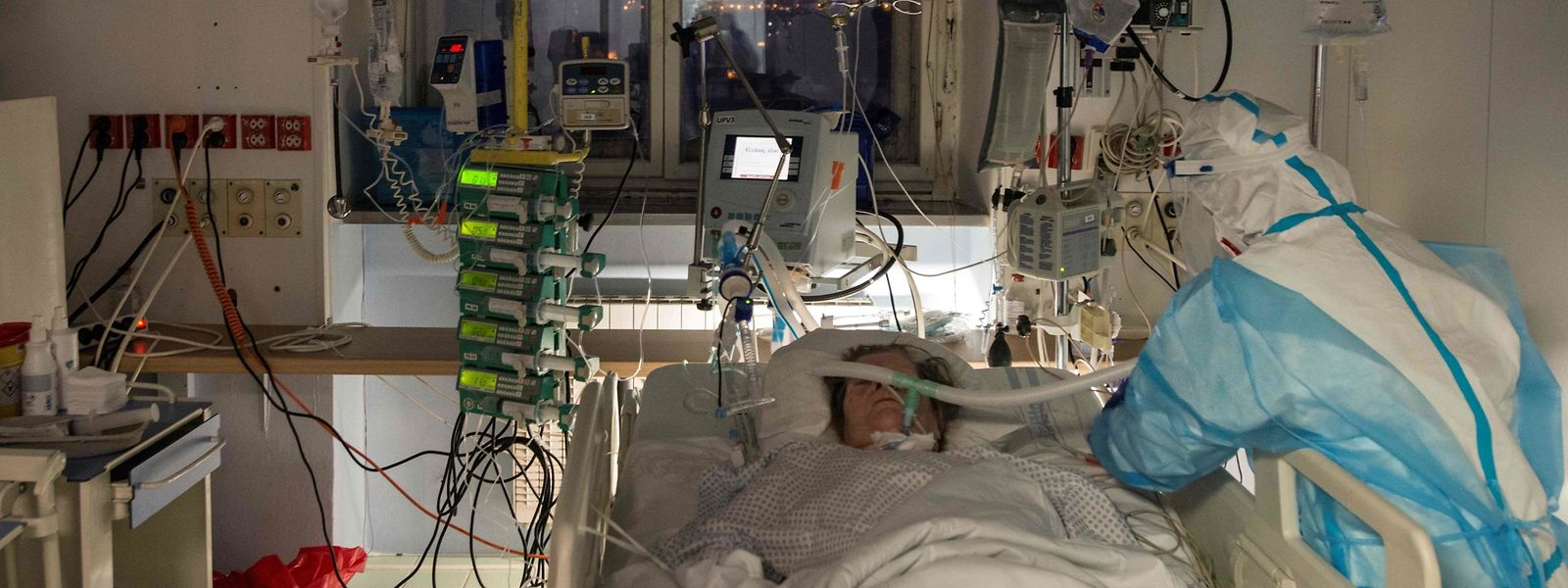 600 personnes infectées sont actuellement traitées pour infection covid en service de soins intensifs au Portugal.