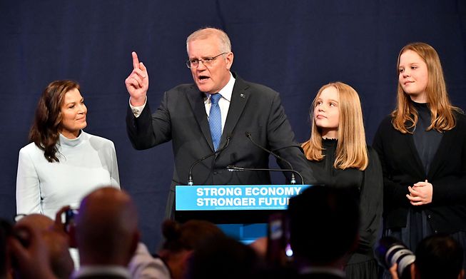 Scott Morrison was ousted as PM in May