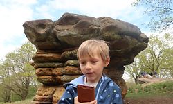 Mit einer App erfahren Kinder allerlei Kurioses auf dem Weg rund um Nommern.