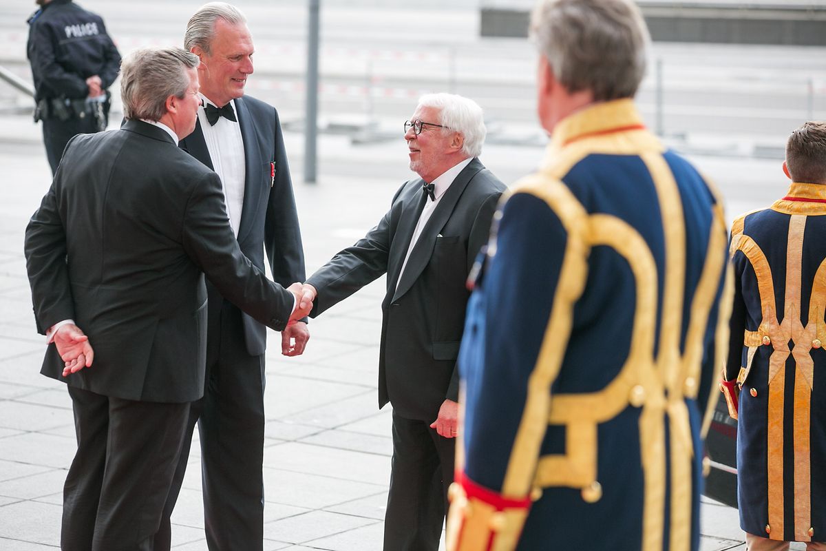 Staatsbesuch - Empfang in der Philharmonie