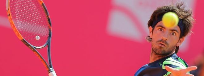 O tenista português Gastão Elias