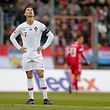 Cristiano Ronaldo  (Portugal #7) ist enttaeuscht, frustriert, Entaeuschung, Frust, Emotionen, Freisteller, Einzelbild, Aktion, Ganzkörper/ Fussball, UEFA EM-Qualifikation 2020, Saison 2019-2020, Gruppe B, European Qualifiers / 17.11.2019 /Luxemburg - Portugal (Luxembourg vs Portugal) / Stade Josy Barthel, Luxemburg /Foto: Ben Majerus