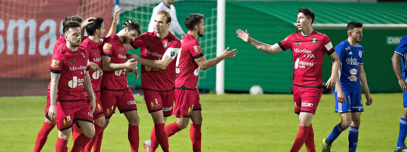 O Differdange garantiu o apuramento graças a um golo do lusodescendente Yannick Bastos.
