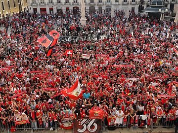 I Liga : Benfica recebido na Câmara de Lisboa