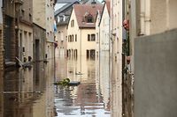 Lokales,Hocvhwasser,Überschwemmung Echternach.Foto: Gerry Huberty/Luxemburger Wort