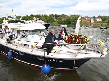 Wallfahrt in Remich: Die heilige Jungfrau in den Fluten der Mosel 