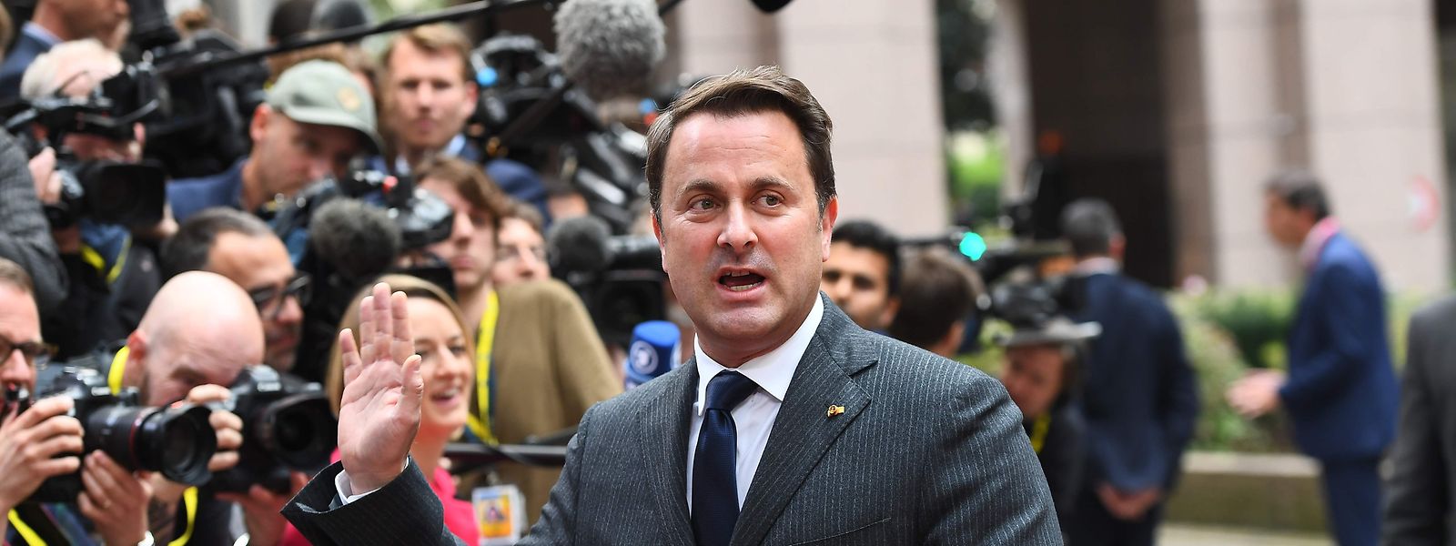 Premier Xavier Bettel sieht sich als Vertreter Luxemburgs in Sachen Unternehmensbesteuerung nicht unter Druck.