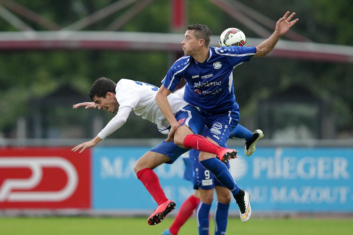 Um jogo muito disputado entre Etzella e Grevenmacher marcado por quatro cartões vermelhos