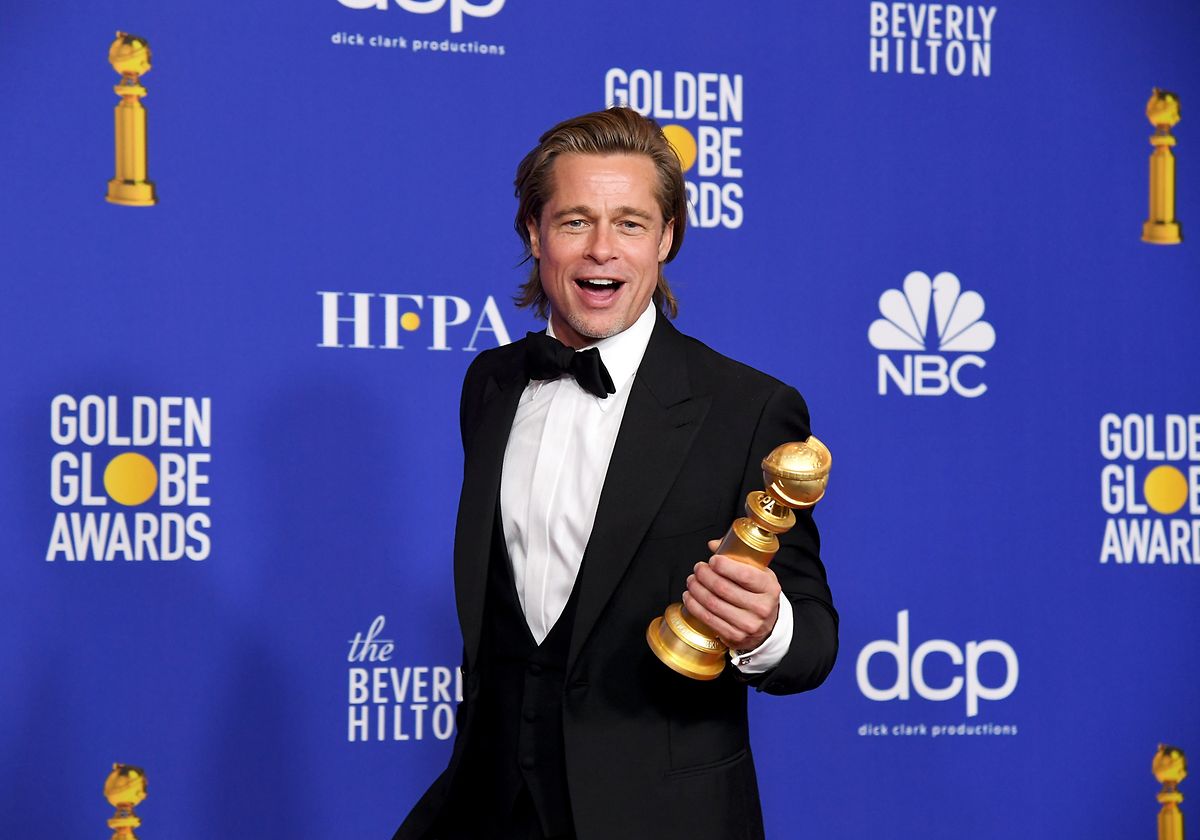 Brad Pitt a reçu la semaine dernière le Golden Globe du meilleur second rôle masculin. 