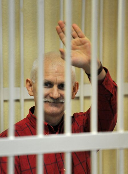 Ales Bjaljazki saß bereits zwischen 2011 und 2014 in Haft. 2021 wurde er erneut festgenommen.