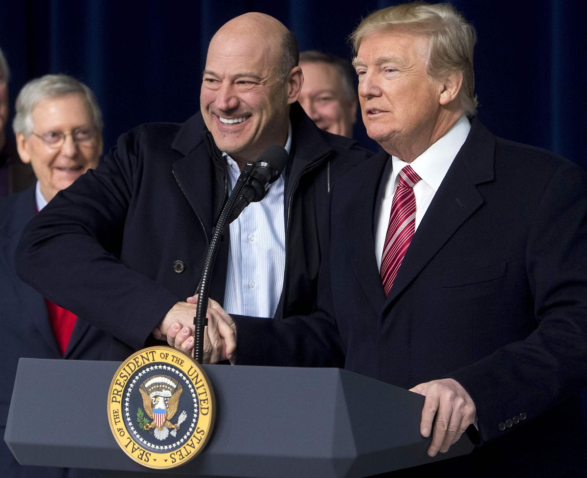 Trump economic advisor Gary Cohn quit in protest at the president's decision to levy global steel tariffs (AFP)