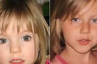 Julia Wandelt (à direita) acredita ser Madeleine McCann (à esquerda), a menina inglesa que desapareceu no Algarve em 2007.