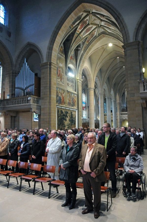 Messe für die Benediktiner der Abtei Clerf 