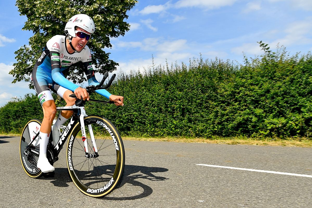 Michel Ries (Polartec-Kometa) fuhr auf Rang drei bei den Espoirs.